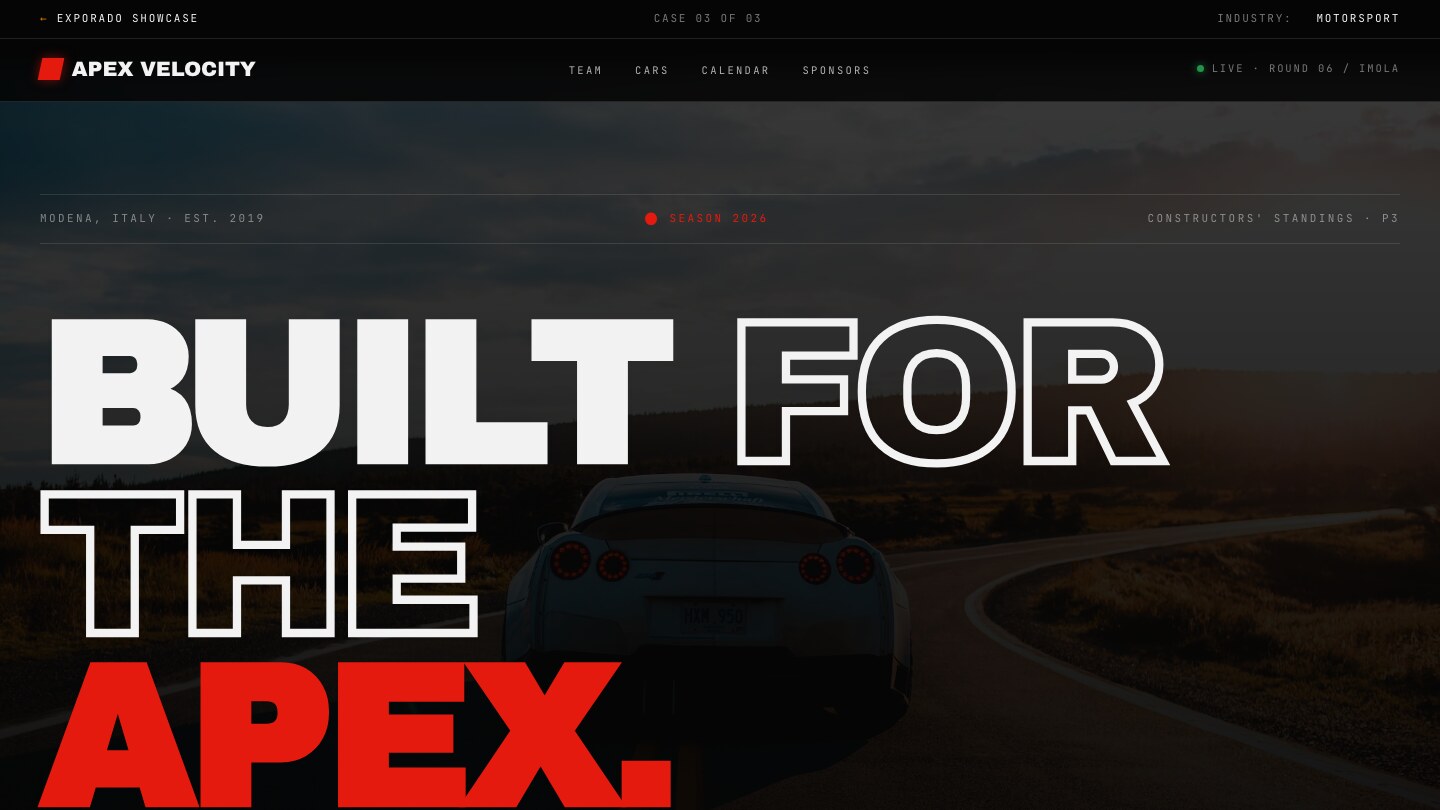 Apex Velocity — Motorsport