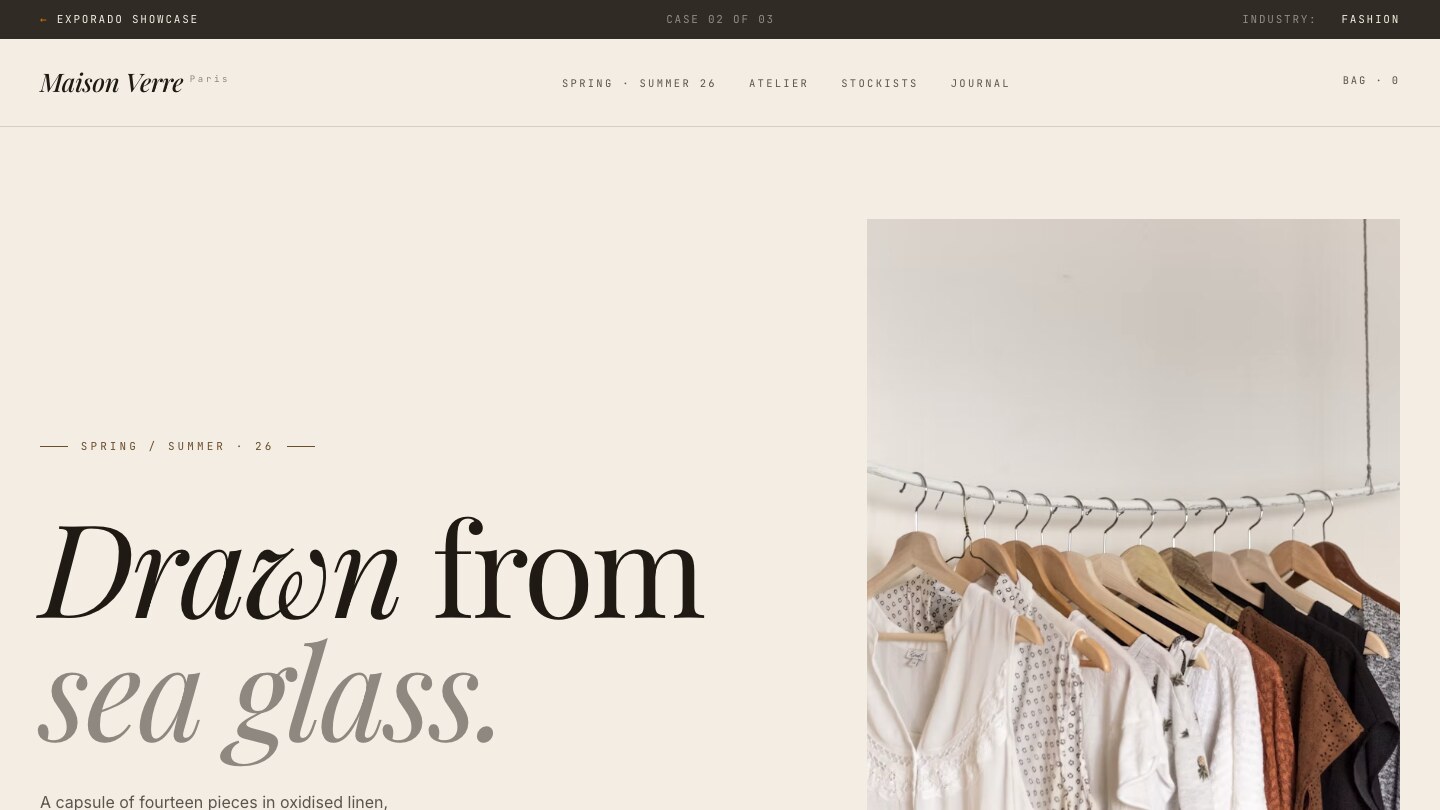 Maison Verre — Fashion